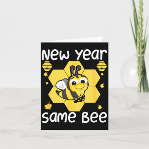 New Year Same Bee Meme Funny New Years Eve Card