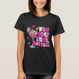 New Year Same Hot Mess Martini Tail New Year Women T-Shirt