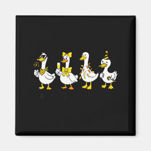 New Year Same Silly Goose Happy New Year 2026 Cele Magnet