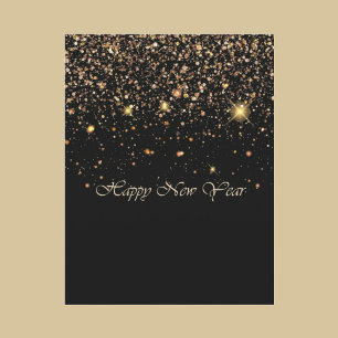 New Year Scrapbook Paper