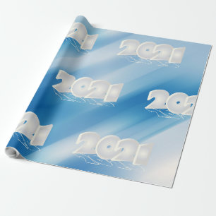 New Year shining Wrapping Paper