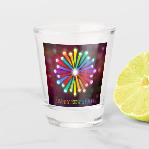 New Year Shot Glass