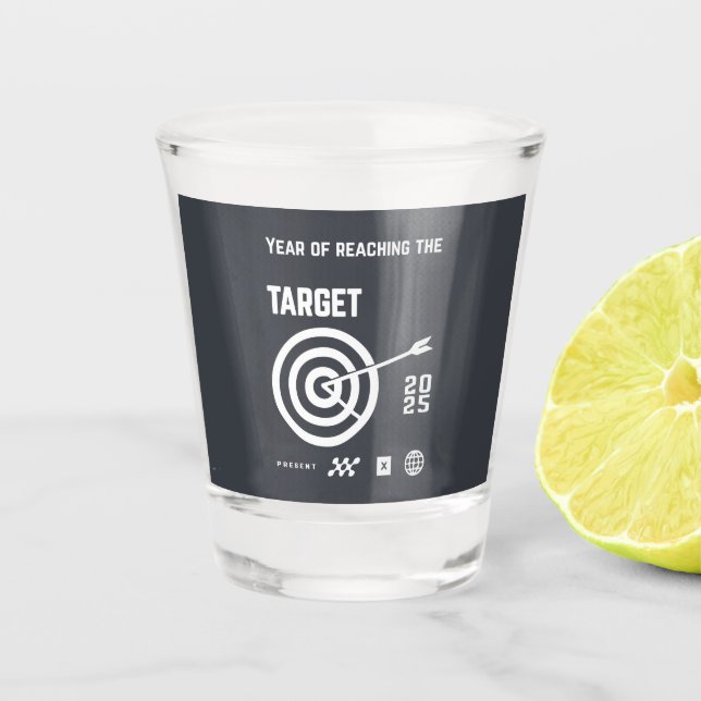 new year shot glass (Front)