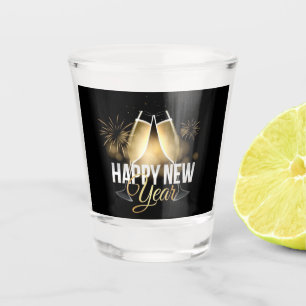 New Year Shot Glass