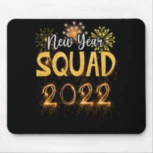 New Year Squad 2022 Family Matching Pyjamas Mouse Pad