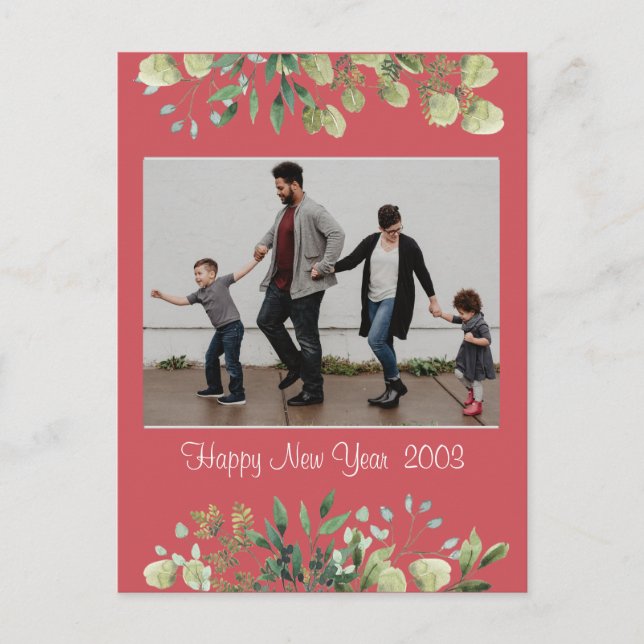 New Year Standard Postcard (Front)