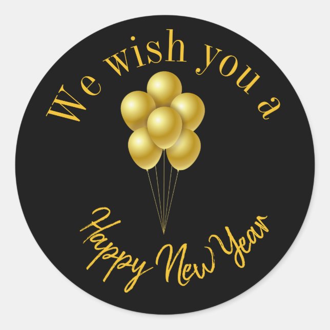 New year stickers (Front)