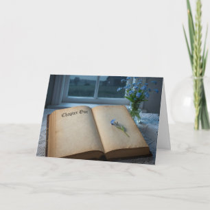 New Year Vintage Journal In Moonlight Card