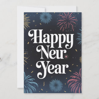 New Year Wishing Invitation