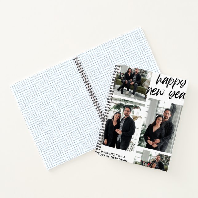 New year with Love Browns Family Spiral Notebook (Inside)