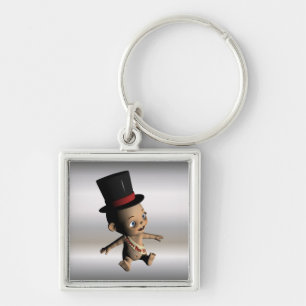 New Years Baby Key Ring