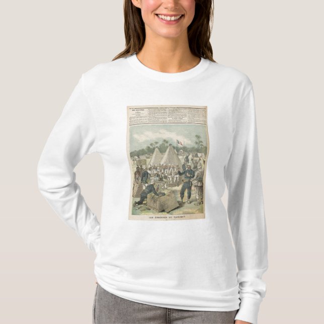 New Year's Boxes in Dahomey T-Shirt (Front)