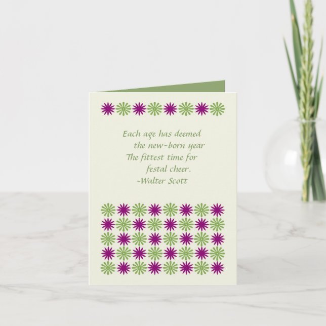 New Year's card (Front)
