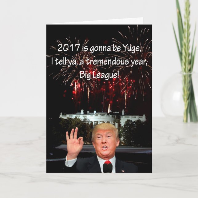 New Years card from Donald J. Trump (Front)
