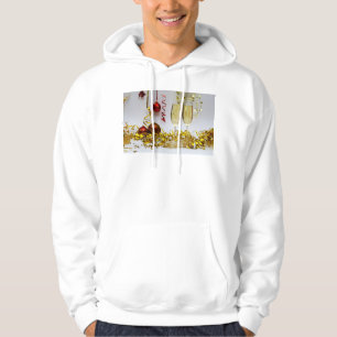 New Year's celebration SlipperyJoe's champagne spa Hoodie