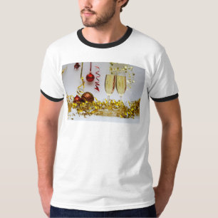New Year's celebration SlipperyJoe's champagne spa T-Shirt