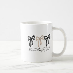 New Years Christian Coquette Faith New Beginnings Coffee Mug