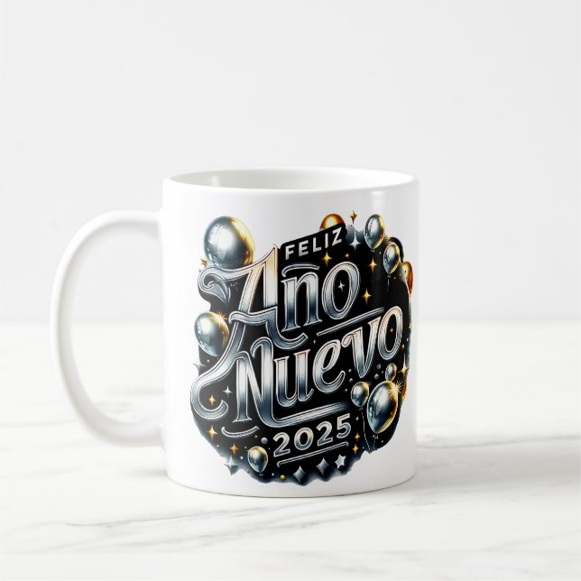 New Years Coffee Mug (Left)