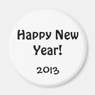 New Year's Day, 2013 Magnet