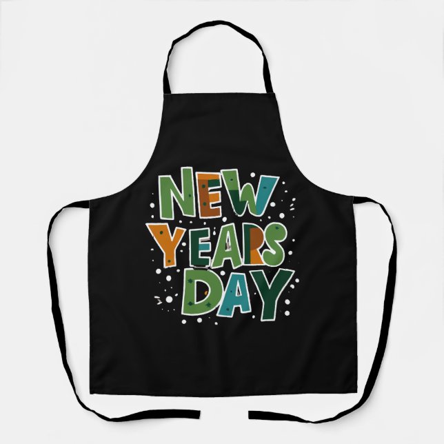 New Year's Day Apron (Front)