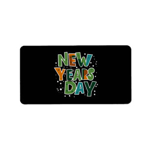 New Year's Day Label