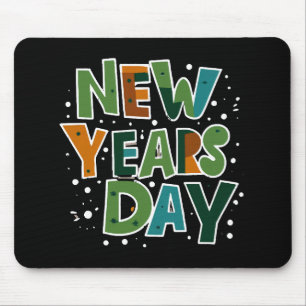 New Year's Day Mouse Pad
