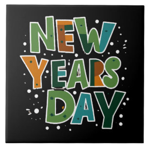 New Year's Day Tile