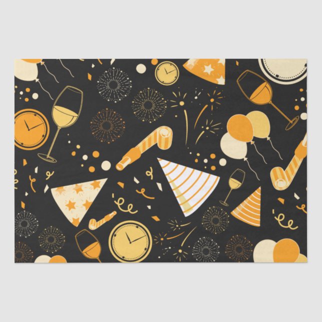 New Year's Day Tissue Paper (Front)