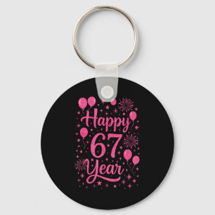 New Year's Eve 2026 Happy 67 Year Gen Z Funny Meme Key Ring