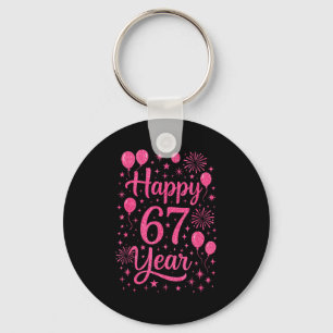 New Year's Eve 2026 Happy 67 Year Gen Z Funny Meme Key Ring