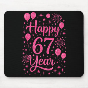 New Year's Eve 2026 Happy 67 Year Gen Z Funny Meme Mouse Pad