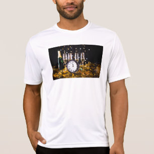 New Year's Eve celebration SlipperyJoe's champagne T-Shirt