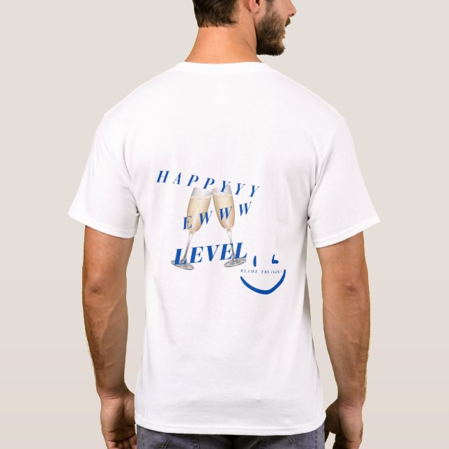 New Year's Eve Code by Kriyas Collection T-Shirt (Back)