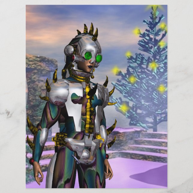 NEW YEAR'S EVE OF A CYBORG (Front)