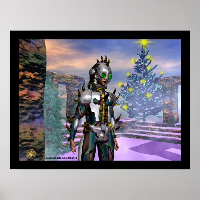 NEW  YEAR'S EVE OF A CYBORG colossal Poster (Front)