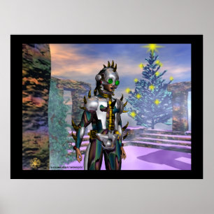 NEW  YEAR'S EVE OF A CYBORG colossal Poster