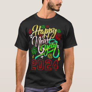 New Years Eve Party 2024 Christmas 2023 Happy New T-Shirt