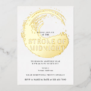 New Year's Eve Party at the Stroke of Midnight