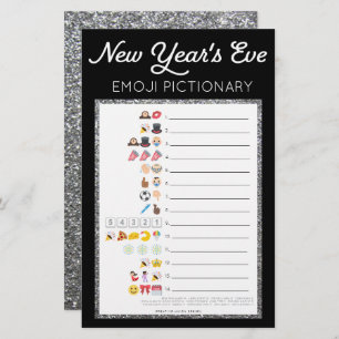 New Year's Eve Party Game Emoji