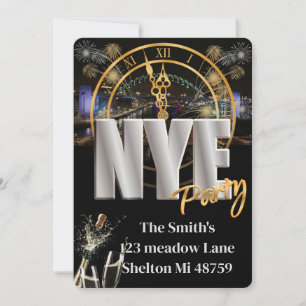 New Years Eve Party Invitation