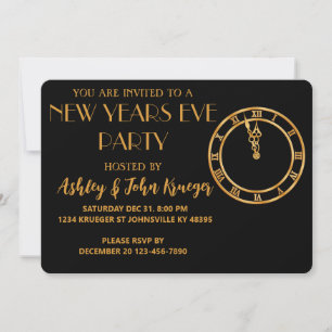 New Years Eve Party Invitation 