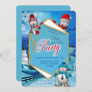 New-years Eve Party Invitation
