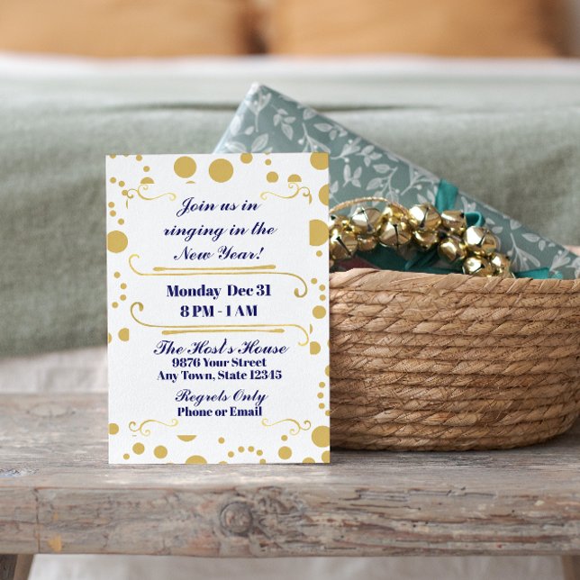 New Year's Eve Party Invitation (Creator Uploaded)