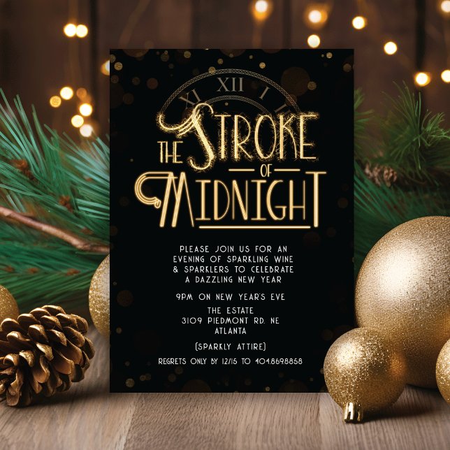 New Year's Eve Party Invitation (Creator Uploaded)