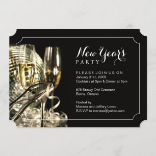 New Years Eve Party Invitation