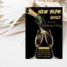 New Year's Eve Party Invitation 2027