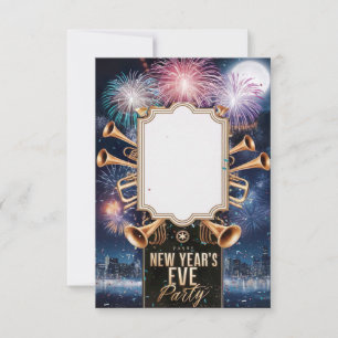 New Year's Eve Party Invitation Card