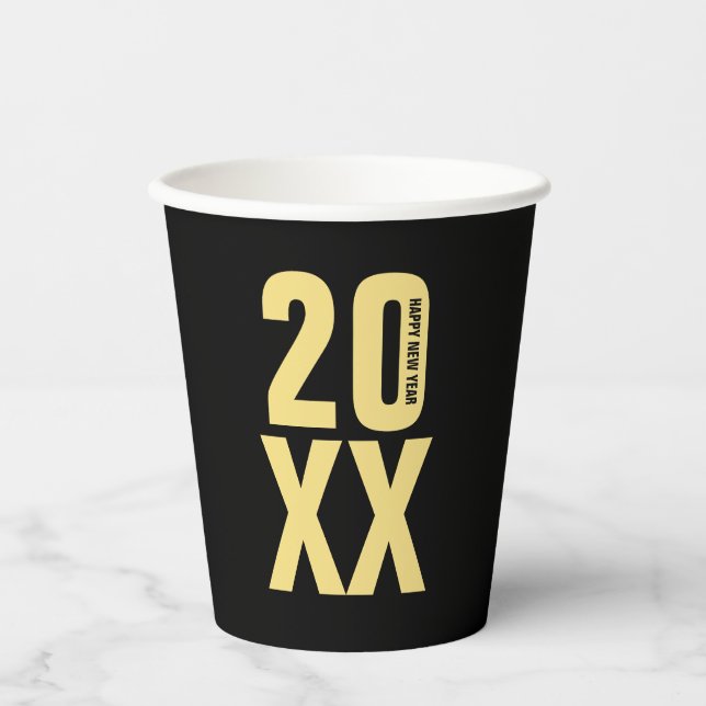 New Years Eve Party Paper Cups (Front)