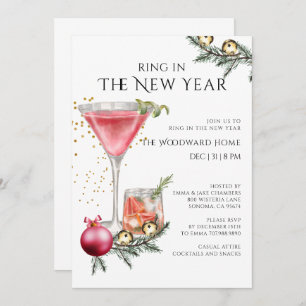 New Year's Eve Party Ring In The New Year Invitation