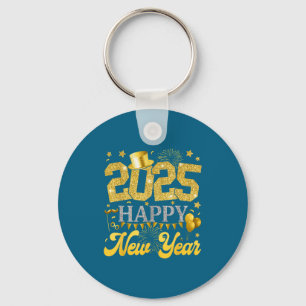 New Years Eve Party Supplies 2025 Happy New Year F Key Ring